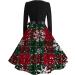 Hanxiulin Christmas Dress for Women | Retro Classy Hoodie Sweatshirt Jumper - Autumn Winter Casual Style - Buy Online on GoSupps.com