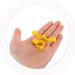 Yardwe 100pcs Poultry Marking Ring Farm Marker Tools Pigeons Ring Bands Ankle Pigeon Ring Lettering 3x1.8cm Yellow - Buy Online on GoSupps.com