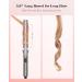 1 1/4 Inch Tourmaline Ceramic Curling Iron with LCD Display - Dual Voltage Includes Glove Comb Clips & Pad for Long Hair | International Shipping - Buy Online on GoSupps.com