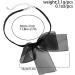 KUAIYIJU Fashion Black Mesh Bow Choker Necklace - Elegant Clavicle Chain Jewelry for Women - International Shipping Available - Buy Online on GoSupps.com