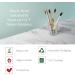 Wild & Stone Bio-Bamboo Toothbrush for Adults | Eco-Friendly Vegan 100% Biodegradable | Medium Dupont Fiber Bristles | Four Unique Patterns - Buy Online on GoSupps.com