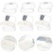 Solustre 36-Piece Contact Lens Case Set - Travel-Friendly Plastic Holder & Carrier Bag for Daily Use - Buy Online on GoSupps.com