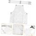 BELLIFFY Barber Apron Hair Apron Stylist Apron Hair Cutting Apron Clear Aprons for Hair Stylist Apron for Hair Stylist Salon Aprons for Hair Stylist Hairdresser Apron Adjustable Apron - Buy Online on GoSupps.com