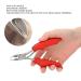 Men's Toenail Cuticle Scissors & File Set for Softening Skin - Red - Buy Online on GoSupps.com