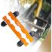 SM SunniMix 13cm Axle Spindle Vise Insert Anti-scratch Aluminium Alloy Bike Bench Vise Clamp Jaw Holder for Hubs Fork Chainwheel Pedal Repair - Buy Online on GoSupps.com