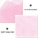 2 Boxes Disposable Nail Polish Remover Pads Heart Shape Nail Wipe Cotton Gel Nail Polish Removers Lint Nail Cleaning Patches Pink - Buy Online on GoSupps.com