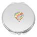 Hot Air Balloon Compact Mirror Handbag Gift With Free Engraving 192