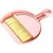Mini Hand Broom Multifunctional Compact Mini Dustpan Brush Set Sturdy for Office (Pink) - Buy Online on GoSupps.com