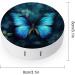 Buy Blue Butterfly Pattern Contact Lens Case - Travel Care Box for Lenses | International Shipping Available - Buy Online on GoSupps.com