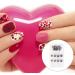 dijiusidy False Nail Perfect Matching Simple to Wear Fingernail Full Coverage Press Type Strong Viscosity Adjustable Paster Type 19 F741 Type 19 F741 - Buy Online on GoSupps.com