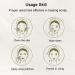 300 Pieces Invisible Pimple Patch - Natural Acne Remover Fast-Acting Waterproof Absorption - Buy Online on GoSupps.com