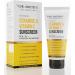 dr Sheth's Sunscreen SPF 50 Cream with Ceramide & Vitamin C for Oily Sensitive Dry Skin | For Intense Hydration | Non Greasy Quick Absorbing | Zero White Cast | PA+++ | For Women & Men | 80g