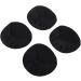 Buy 2 Pairs Cotton Soft Forefoot Cushions - Pain Relief Bale Pads for High Heels - 3.3x3.3 Inches Black - Buy Online on GoSupps.com