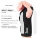 ZEPOHCK Adjustable Wrist Brace for Tendonitis & Arthritis Relief | Left Hand Large Support Splint - Ideal for Men & Women - Buy Online on GoSupps.com
