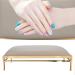 Nail Art Hand Pillow Waterproof Manicure Arm Rest Pillow Reduce Hand Pressure Relieve Hand Fatigue Nail Salon For Household(gray) - Buy Online on GoSupps.com