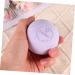 Buy Homsfou 1stk Massage Rolling Ball - Deep Tissue Yoga Leaf-Shaped Soap Holder & Core Training Roller - 6.5x6.5cm Violet | International Shipping - Buy Online on GoSupps.com