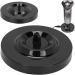 Universal Electric Shaver Charging Stand Round Shape Men's Electric Shaver Charging Stand Black - Buy Online on GoSupps.com