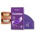 Purple Teeth Whitening Strips - Enamel Safe for Sensitive Tooth - with Non-Slip Dry Strip Technology - Deep Stains Removal Teeth Whitening 15 Teatments (30 Strips)