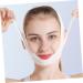 Angoily 1pc Cheek Band Slimmer Chin Lift Band Thin Masseter Chin Belt Double Chin Reducer White Woman The Face Graphene Printed Sheet Strap - Buy Online on GoSupps.com