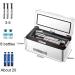 Insulin Cooler Case Portable Insulin Cooler Box Car Small Refrigerator USB Mini Medicine Refrigerator Led Display 0-18 Drug Reefer Cooler Travel (2battery) - Buy Online on GoSupps.com