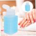 FOYTOKI Nail Polish Remover Dispenser Makeup Remover Container Pump Bottle Dispenser Makeup Remover Dispenser Powder Pump Bottle Mini Water Dispenser Makeup Remover Pump Dispenser 6x5x13cm Blue - Buy Online on GoSupps.com
