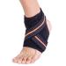 Adjustable Sports Ankle Support Brace - Unisex Spandex Protective Wrap for Running | International Shipping - Buy Online on GoSupps.com