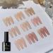 Ruieo Fian ice through nude color white dream naked nail salon for nail polish set nude nail polish ice through nail polish #08 - Buy Online on GoSupps.com