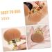 FRCOLOR Fluffy and Soft Makeup Brush Setting Powder Brush for Loose Powder Blush for Makeup Blush Makeup Brush Cosmetic Brush Blush Brushes Professional Makeup Kit Travel Makeup Brushes 8.50X7.00X7.00CM Golden - Buy Online on GoSupps.com