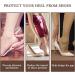 6 Pairs Self-Adhesive Heel Cushion Pads for Women and Men - Black - Buy Online on GoSupps.com