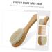 FOMIYES Scalp Massager & Shampoo Brush Set for Babies - Newborn Comb with Beech Wooden Body Brush and Neck Massager - Buy Online on GoSupps.com