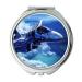 fighter jets Mirror Travel Mirror fighter drones pocket mirror portable mirror