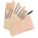 Angoily 1 Set Travel Makeup Highlights Hair Dye Kit Women Makeup Supplies Face Makeup Brush Powder Applicator Brush Girls Eyeshadow Brush Beauty Cosmetics Miss Fiber Wool Portable