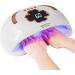 UV LED Nail Lamp - 248W Professional Gel Dryer for Fingernails & Toenails | 45 LED Beads 4 Timer Settings Auto Sensor - Perfect for Gel Polish | Fast International Shipping - Buy Online on GoSupps.com