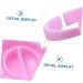 Healeved Anneaux Pigmentaires 100 Pi ces Taille Moyenne Support De Pigment Pour Extensions De Cils Professionnels Utilisation Maquillage Precision T ches rose - Buy Online on GoSupps.com
