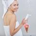 EXCEART Shower Wash Sponge 2Pcs | Ice Cream Bath Loofah Sponge Mesh Pouf | Exfoliating Shower Sponge for Men Women | Light Yellow Pink - Buy Online on GoSupps.com