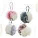 Zerodeko 4 Pcs Bath Sponge Body Powder Puff Shower Loufah Sponge | Large Bath Ball Skincare Tools for Shower | Double Color Bath Ball Pouf Net - 12.5X12.5cm - Buy Online on GoSupps.com
