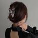 PLCPDM Hair Claw Clip Skull Claw Hair Clamps Punk Scary Ponytail Holder Catch Barrette Skeleton Hand Silver - Buy Online on GoSupps.com