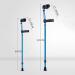 Adult Crutches Folding Crutches Portable Height Adjustable Telescopic Medical Cane Underarm Crutches Elderly Crutches Crutches for Walking Convenient Independence - Buy Online on GoSupps.com