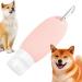 Nuyhadds 1 Set Travel Bottle - Silicone Fillable Tubes Travel Containers Set | 90ml Leak Proof Refillable Bottle with Carabiner Portable Outdoor Travel Toiletry Container for Dog Shampoo Lotion 1 Set (Pink) - Buy Online on GoSupps.com