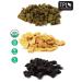 Organic Bean Ribbon Cut Artisan Pasta Combo Sampler Pack - Edamame, Black & Yellow Soy - Keto Low Carb Protein Gluten Free Pasta - 3 Pack - Buy Online on GoSupps.com