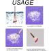 Silicone Makeup Brush Cleaning Mat - Portable Brush Cleaning Pad with Suction Cup, Purple - Buy Online on GoSupps.com
