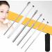 QTPD 2 Set Spring Ear Wax Cleaner Kit - Stainless Steel Ear Pick Removal Tool for Household - Black - Buy Online on GoSupps.com