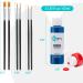 Fabric Paint Set - 40 Colors 2oz Soft Permanent Textile Paint with 6 Brushes & Palette - Washable Art Supplies for Clothes, Canvas, T-shirt, Jeans, Shoes, Bags - DIY Projects (60 ml/2fl oz) - Buy Online on GoSupps.com