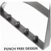 CHILDWEET Over Door Hanger 2pcs Storage Hook Behind The Door Ganchos para Colgar Over Door Valet Hook Punch Hook - Buy Online on GoSupps.com