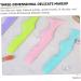 BIUDECO 3pcs Silicone Beauty Ruler Mascara Guard Eyeshadow Eyelash Tool Eyeliner Stencils - Buy Online on GoSupps.com