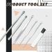 Spring Ear Wax Cleaner Tool Set - 6pcs Ear Pick & Earwax Removal Kit - Buy Online on GoSupps.com