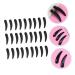 100pcs Black Cosmetic Cream Spoons - Eye Cream Applicators & Makeup Tools | Essential Beauty Accessories for Skincare - Buy Online on GoSupps.com