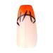 KISS Halloween Fake Nails - Glow-In-The-Dark 'Wicked' Design with Pink Gel Glue Mini File & Stick - 28 False Nails for Perfect Manicure - Buy Online on GoSupps.com
