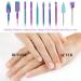 10 Pieces Nail Mill Bits Professional Remove Gel Cuticle Diamond Tungsten Carbide Nail Drill Tools Cuticle Remover Bits Cuticle Manicure Nail Polishing Tools Kit for Manicure Pedicure - Buy Online on GoSupps.com