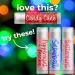 Delight Naturals Merry Christmas JUMBO Lip Balm - Candy Cane - Buy Online on GoSupps.com